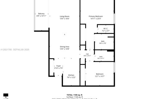 Condominio en venta en Aventura, Florida, 2 dormitorios, 121.98 m2 № 2083988 - foto 27