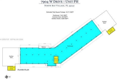 Condominio en venta en North Bay Village, Florida, 1 dormitorio, 733.09 m2 № 2090660 - foto 23