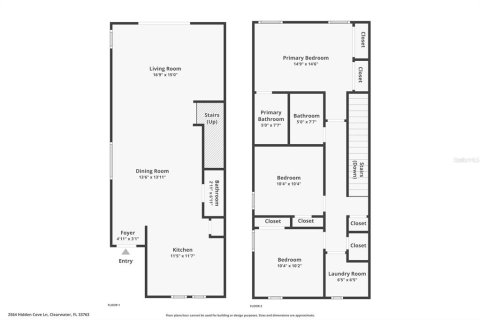 Townhouse in Clearwater, Florida 3 bedrooms, 132.76 sq.m. № 1826117 - photo 3