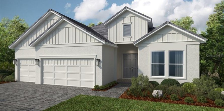 House in Palmetto, Florida 3 bedrooms, 262.26 sq.m. № 1907087