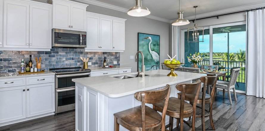 Townhouse in SEYCHELLES in Naples, Florida 3 bedrooms, 160 sq.m. № 78127