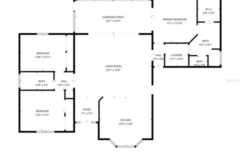 House in Tavares, Florida 3 bedrooms, 163.14 sq.m. № 2117227 - photo 12