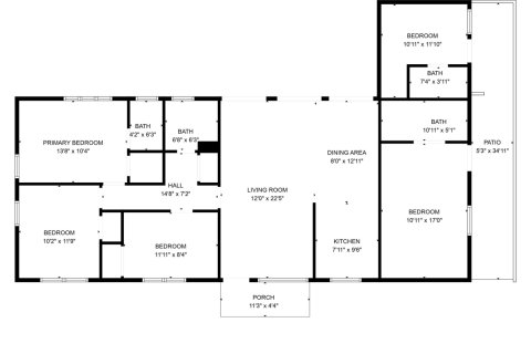 Купить виллу или дом в Орландо, Флорида 4 комнаты, 107.02м2, № 1853030 - фото 3