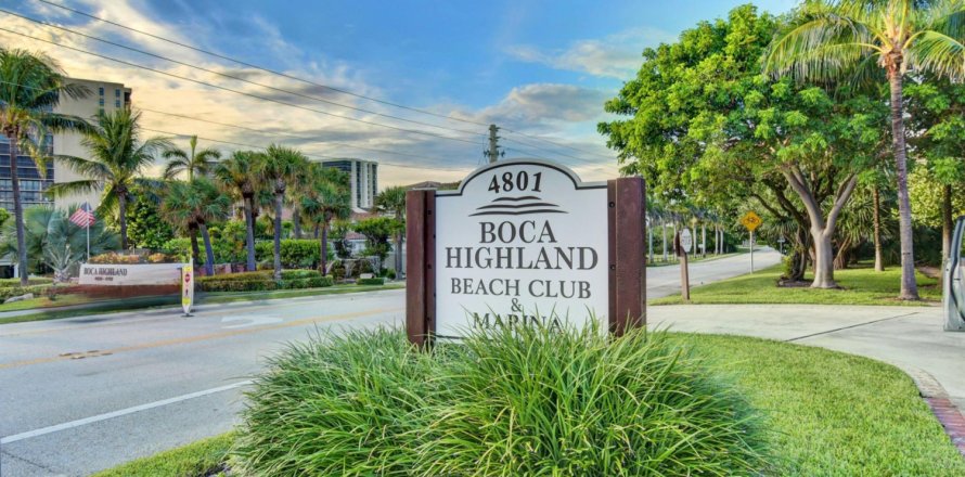 Condo in Highland Beach, Florida, 2 bedrooms № 1040710