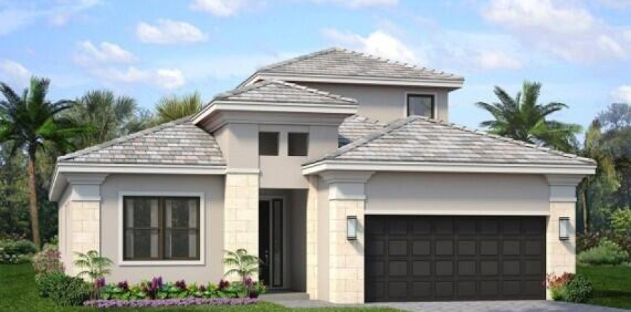 House in Westlake, Florida 3 bedrooms, 238.11 sq.m. № 2188774