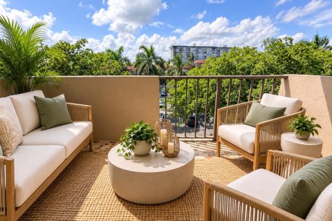 Condo in Pompano Beach, Florida, 2 bedrooms  № 2385472 - photo 24