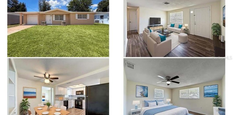 House in Port Richey, Florida 3 bedrooms, 95.13 sq.m. № 1793996