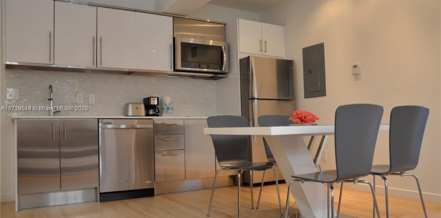 Кондоминиум с 1 спальней в Майами-Бич, Флорида № 1984984