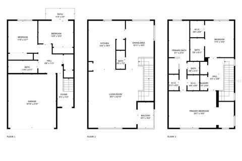 Townhouse in Tampa, Florida 4 bedrooms, 262.36 sq.m. № 2220479 - photo 3