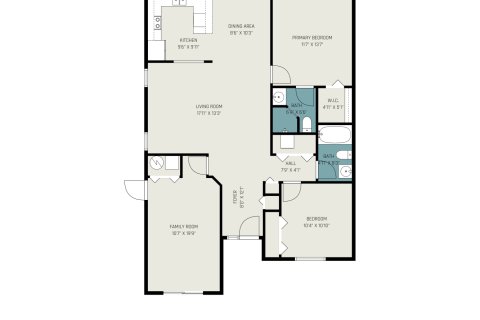House in Orlando, Florida 2 bedrooms, 123 sq.m. № 1725203 - photo 3