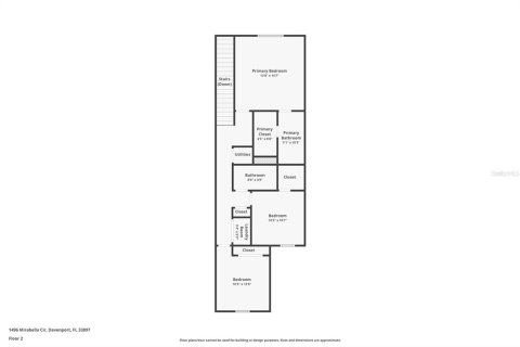 Townhouse in Davenport, Florida 3 bedrooms, 145.58 sq.m. № 1409880 - photo 5