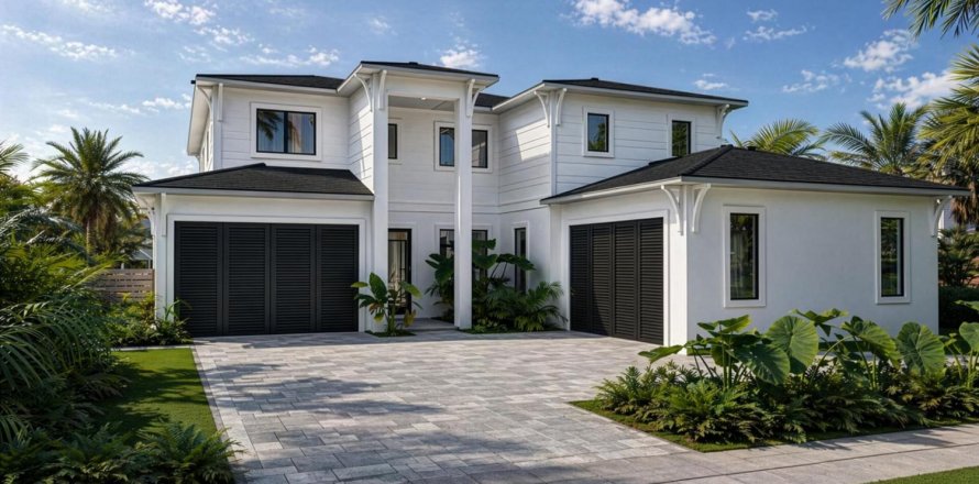 House in North Palm Beach, Florida 5 bedrooms, 528.24 sq.m. № 2088296
