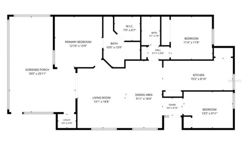 Villa ou maison à louer à Palm Harbor, Floride: 3 chambres, 130.99 m2 № 2427095 - photo 4