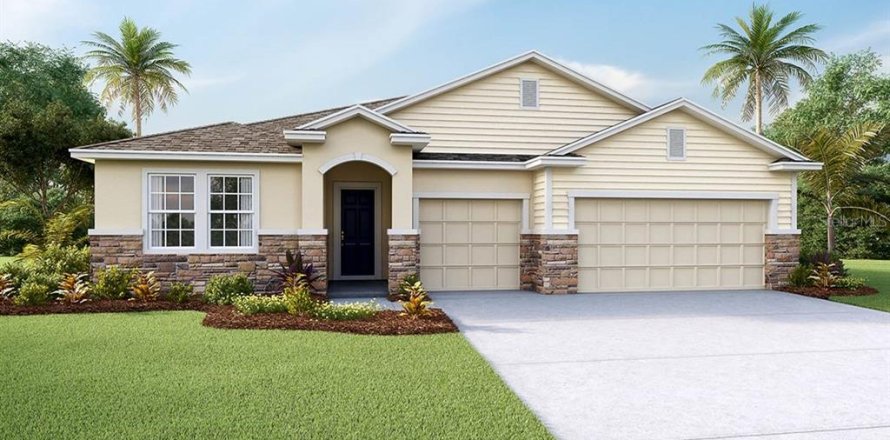 House in Brooksville, Florida 4 bedrooms, 263.47 sq.m. № 2104539