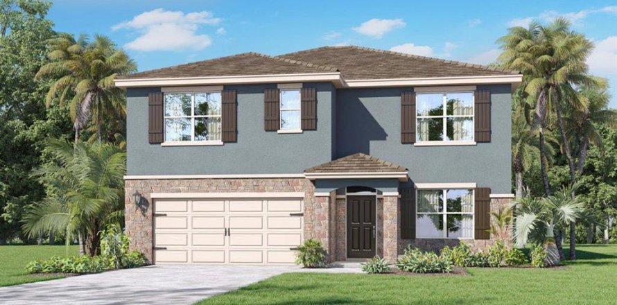 House in Haines City, Florida 5 bedrooms, 241.64 sq.m. № 1759601