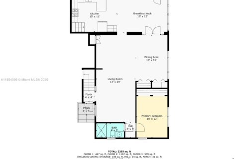 Купить виллу или дом в Майами, Флорида 4 спальни, 131.46м2, № 1960523 - фото 25