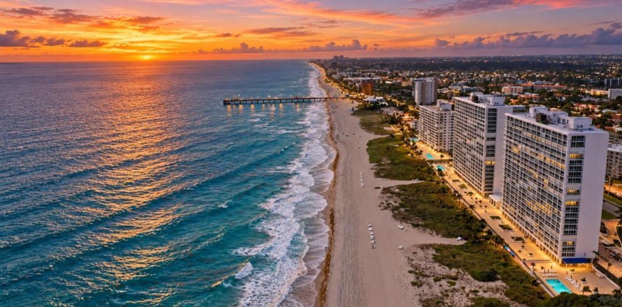 Condo à Boca Raton, Floride, 3 chambres  № 2410754