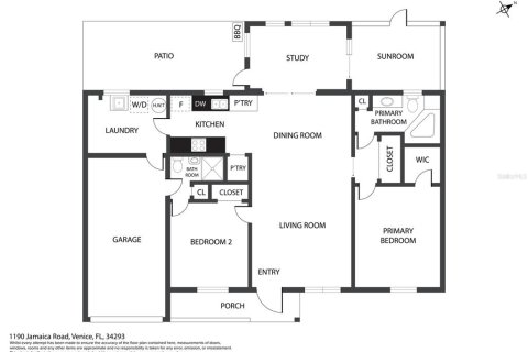 House in Venice, Florida 2 bedrooms, 116.22 sq.m. № 1760603 - photo 25