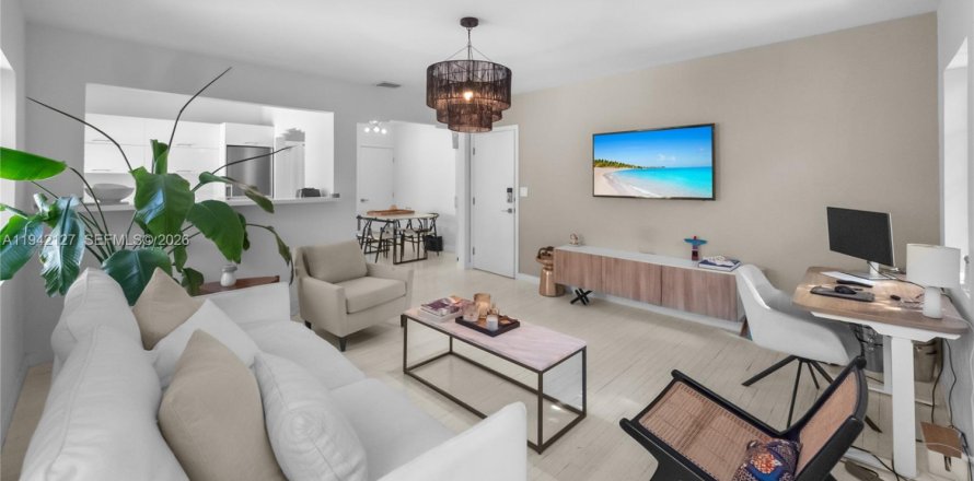 Кондоминиум с 1 спальней в Майами-Бич, Флорида № 1999760