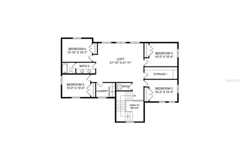 House in Orlando, Florida 5 bedrooms, 320.51 sq.m. № 2354864 - photo 8