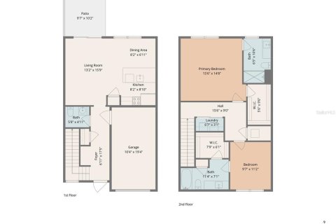 Adosado en alquiler en Lakewood Ranch, Florida, 2 dormitorios, 128.48 m2 № 2149765 - foto 2