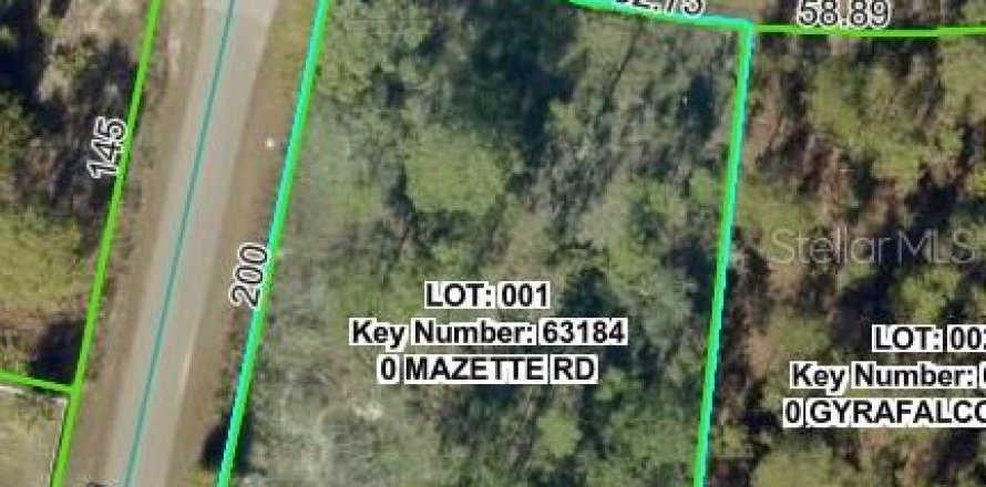 Land in Weeki Wachee, Florida № 2212686