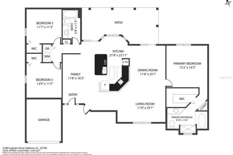 Casa en venta en Deltona, Florida, 3 dormitorios, 157.56 m2 № 1782511 - foto 19