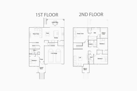 House floor plan «266SQM OHIO», 4 bedrooms in SOUTHPORT