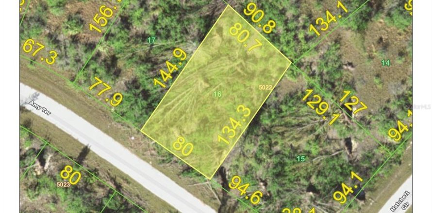 Land in Port Charlotte, Florida № 2163556