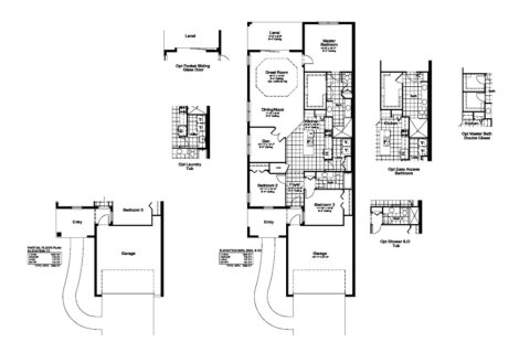 House floor plan «171SQM SANDCASTLE», 3 bedrooms in GRAND PARK