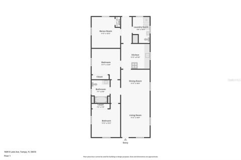 Casa en venta en Tampa, Florida, 2 dormitorios, 107.02 m2 № 2350416 - foto 25