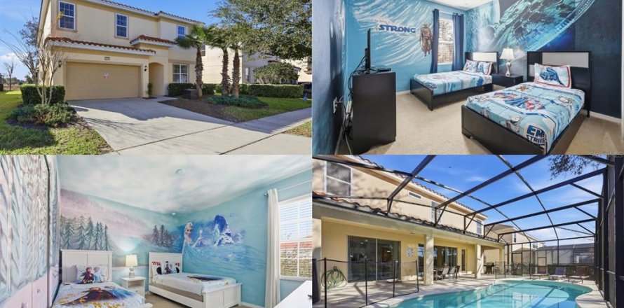 House in Davenport, Florida 9 bedrooms, 372.72 sq.m. № 2166016