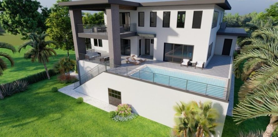 House in Port Richey, Florida 4 bedrooms, 455.69 sq.m. № 1776915