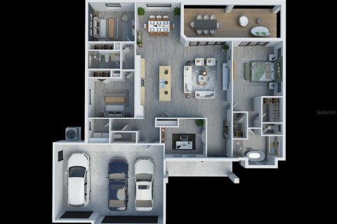 Villa ou maison à vendre à Rotonda, Floride: 3 chambres, 187.66 m2 № 2212886 - photo 6
