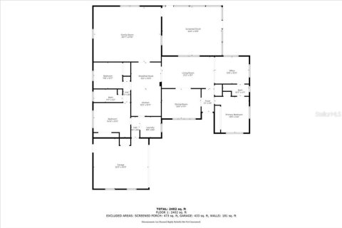 House in Lakeland, Florida 3 bedrooms, 242.66 sq.m. № 1913696 - photo 3