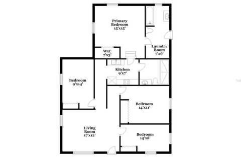 Casa en alquiler en Tampa, Florida, 4 dormitorios, 115.48 m2 № 1750006 - foto 2