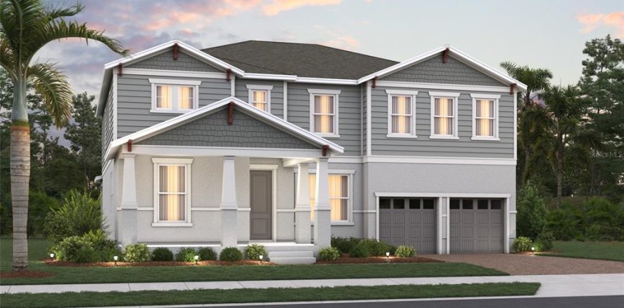 House in Clermont, Florida 4 bedrooms, 335.47 sq.m. № 1842160