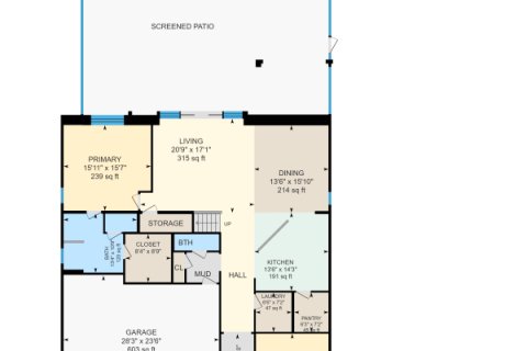 House in Bradenton, Florida 5 bedrooms, 347.92 sq.m. № 1827769 - photo 3