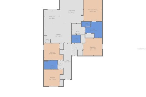 House in Brooksville, Florida 4 bedrooms, 171.96 sq.m. № 2151658 - photo 14