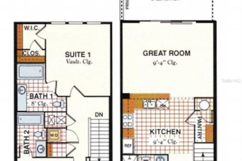 Townhouse in Kissimmee, Florida 3 bedrooms, 133.78 sq.m. № 1798137 - photo 18