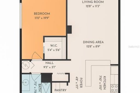 Condo in Dunedin, Florida, 1 bedroom № 2224736 - photo 16
