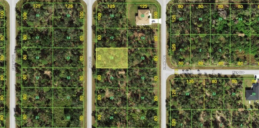 Land in Port Charlotte, Florida № 2165019