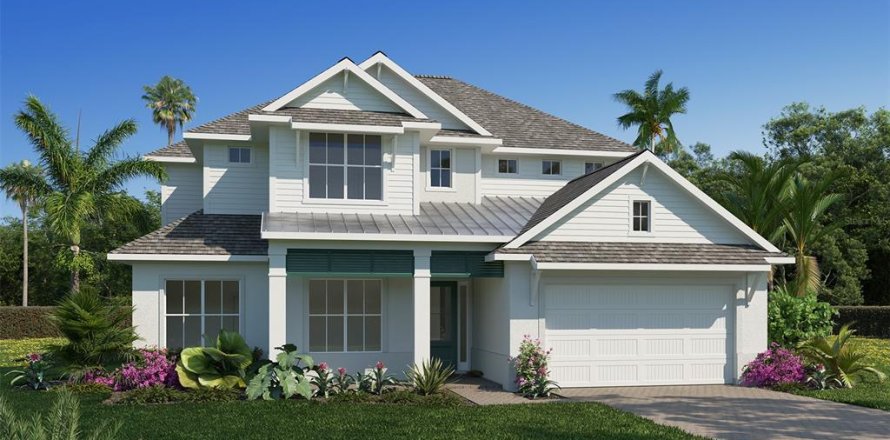 House in Bradenton, Florida 5 bedrooms, 362.69 sq.m. № 2225062