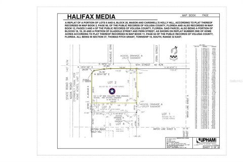 Terreno en venta en Daytona Beach, Florida № 2098597 - foto 3