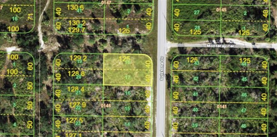 Terrain à Punta Gorda, Floride № 2216834