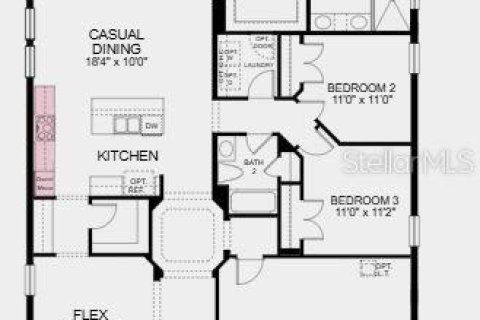 House in Wesley Chapel, Florida 4 bedrooms, 222.87 sq.m. № 1773357 - photo 2