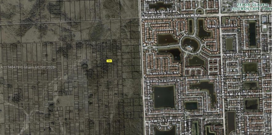 Земельный участок в Майами, Флорида № 1985177