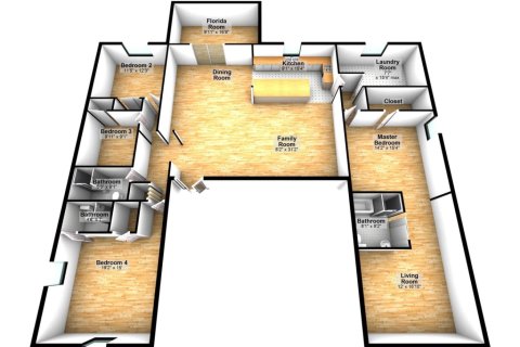 House in Deerfield Beach, Florida 4 bedrooms, 230.58 sq.m. № 1179779 - photo 1