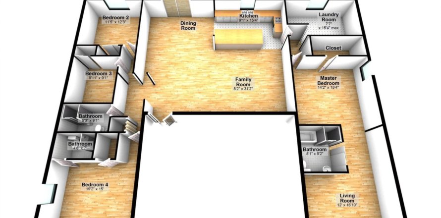 Casa en Deerfield Beach, Florida 4 dormitorios, 230.58 m2 № 1179779