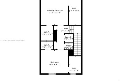 Купить таунхаус в Хомстед, Флорида 3 спальни, 123.37м2, № 1970875 - фото 6